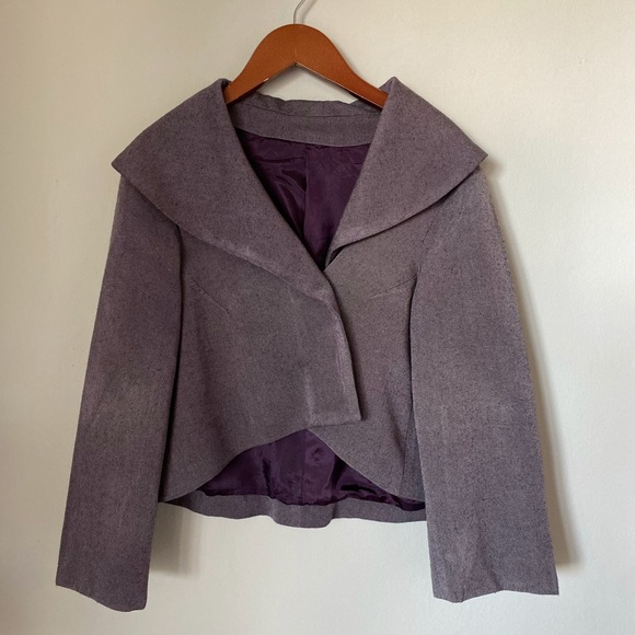 Zara Other - ZARA kids girls jacket purple formal blazer coat
